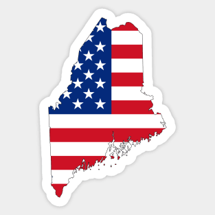 Maine, USA Sticker